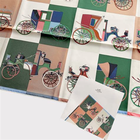 Hermes Voitures Exquises Scarf 90, The Queens 